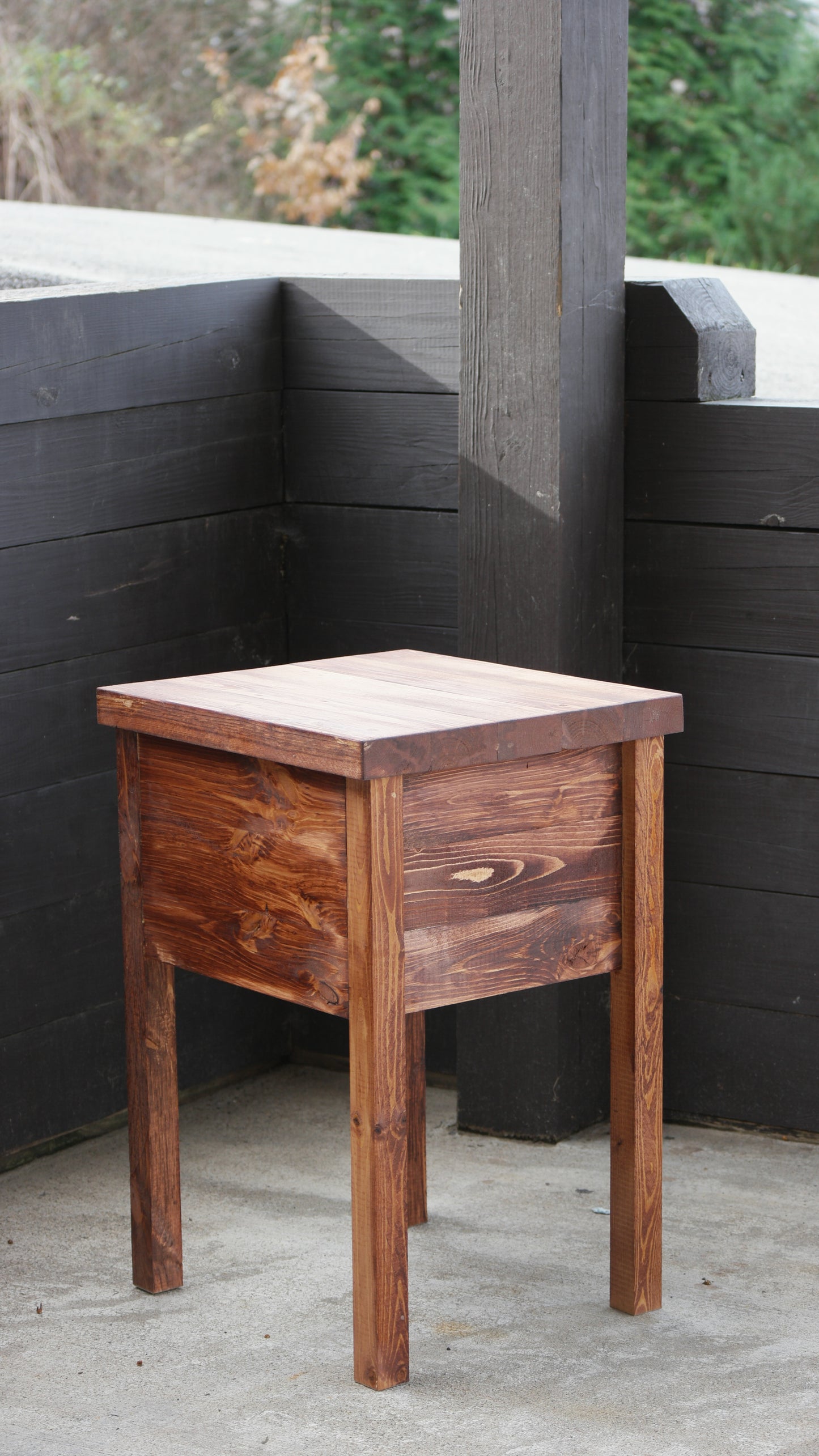 Farmhouse Style Nightstands With 2 Drawers