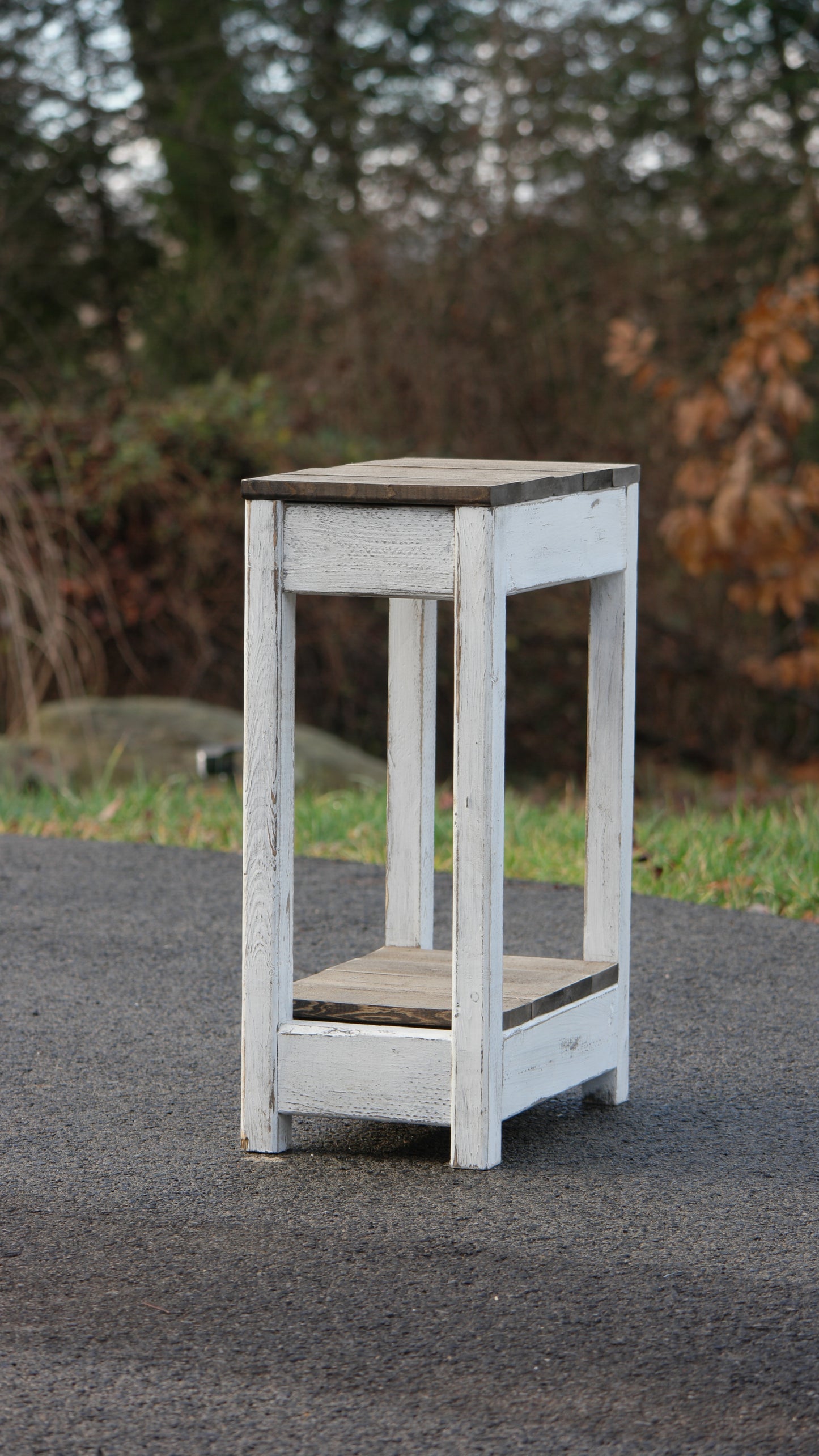 End Table With Hidden Storage