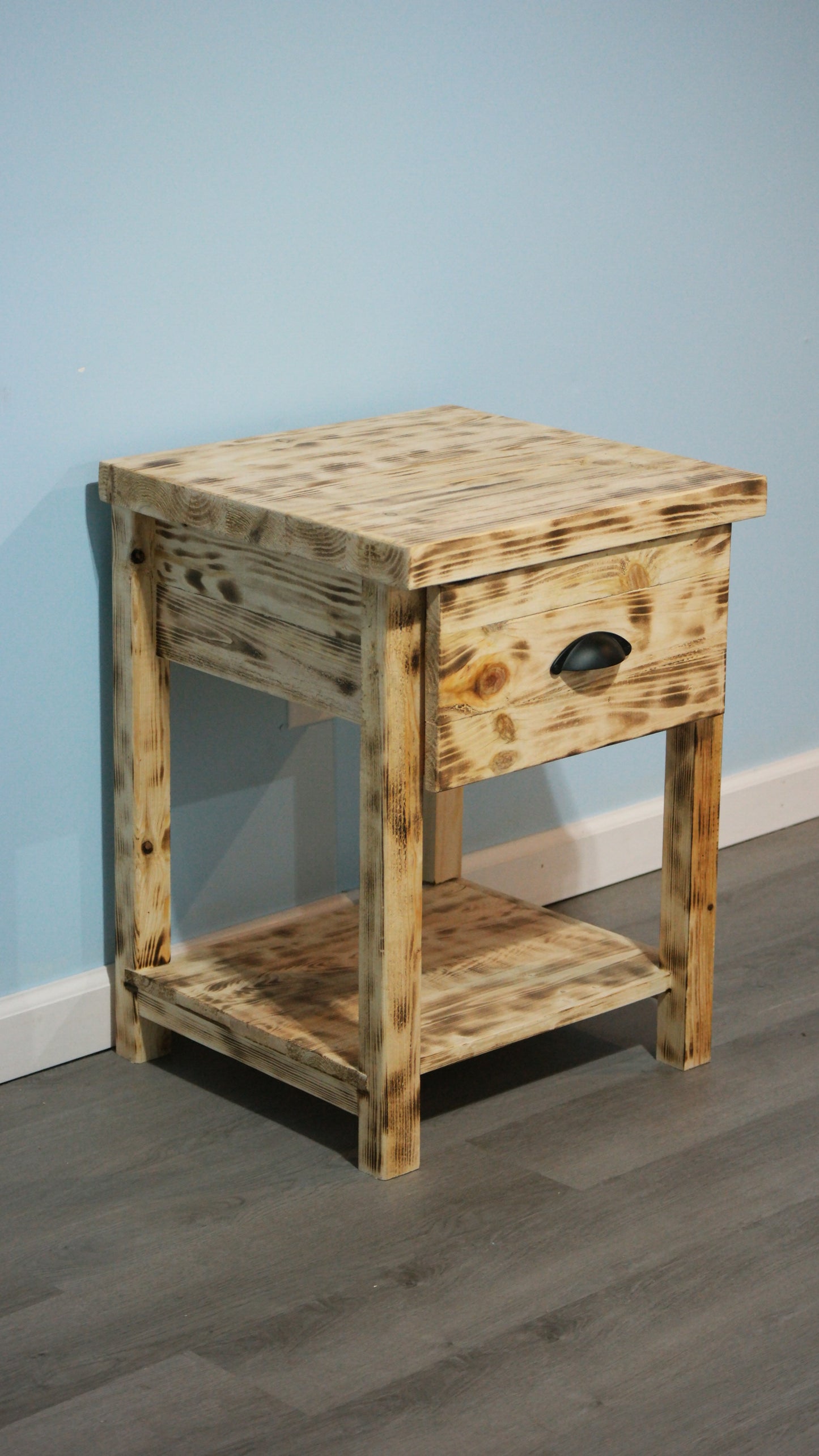 Nightstand With Concealed Compartment / Single / Set of 2