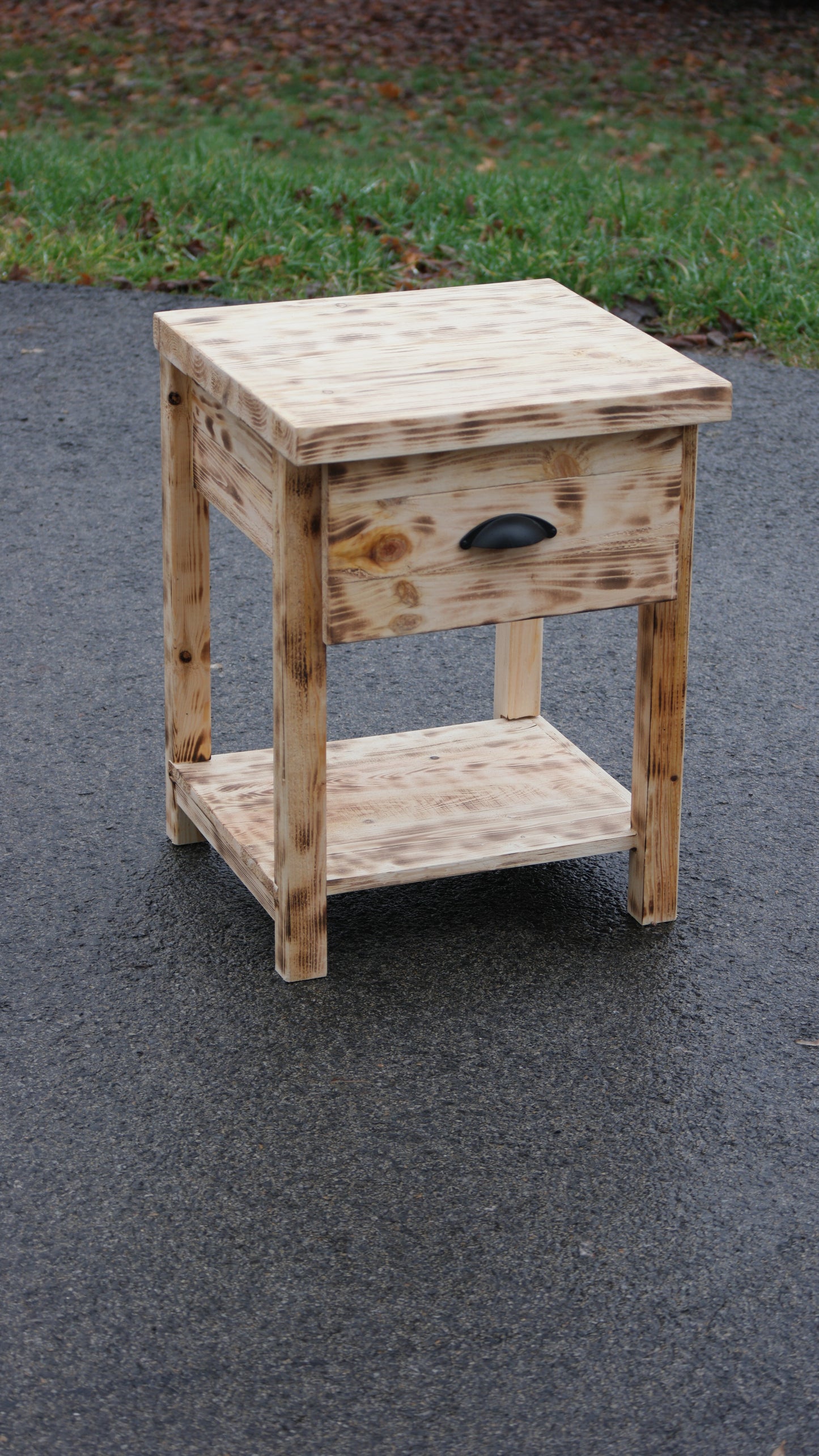 Nightstand With Concealed Compartment / Single / Set of 2