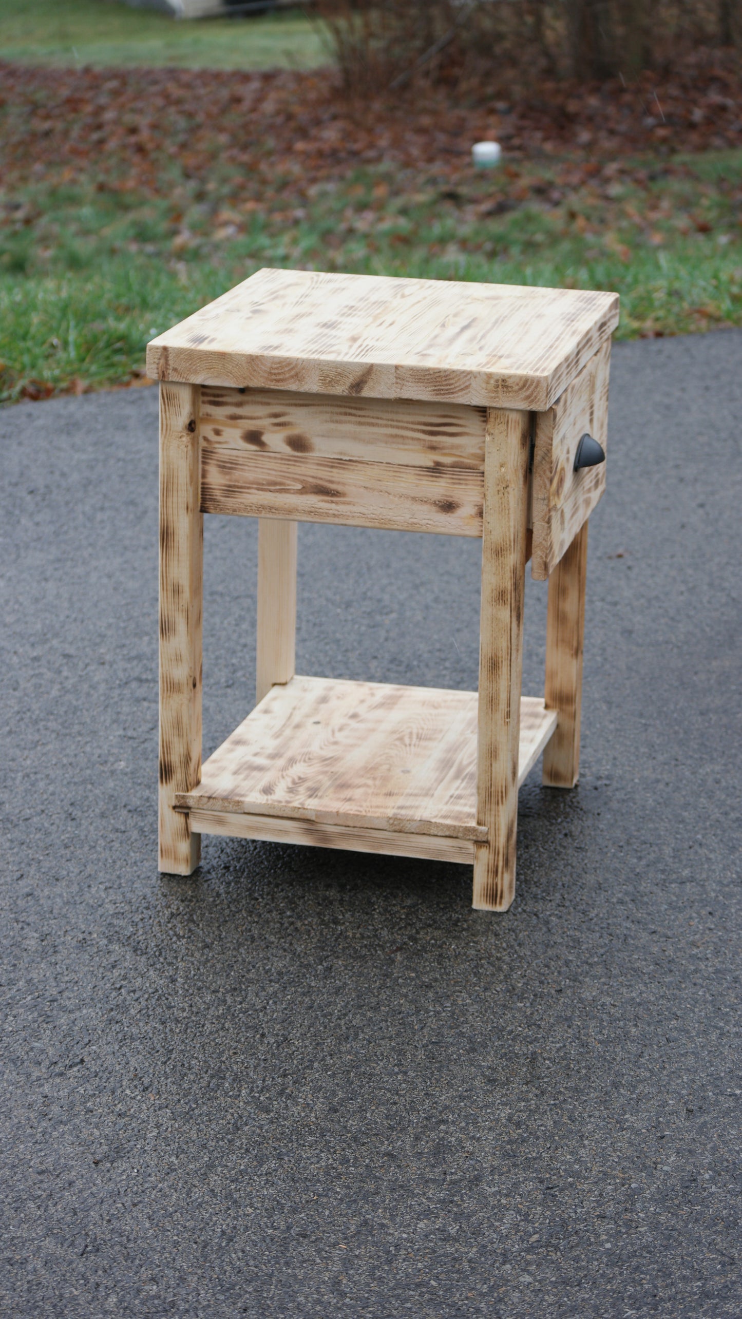 Nightstand With Concealed Compartment / Single / Set of 2