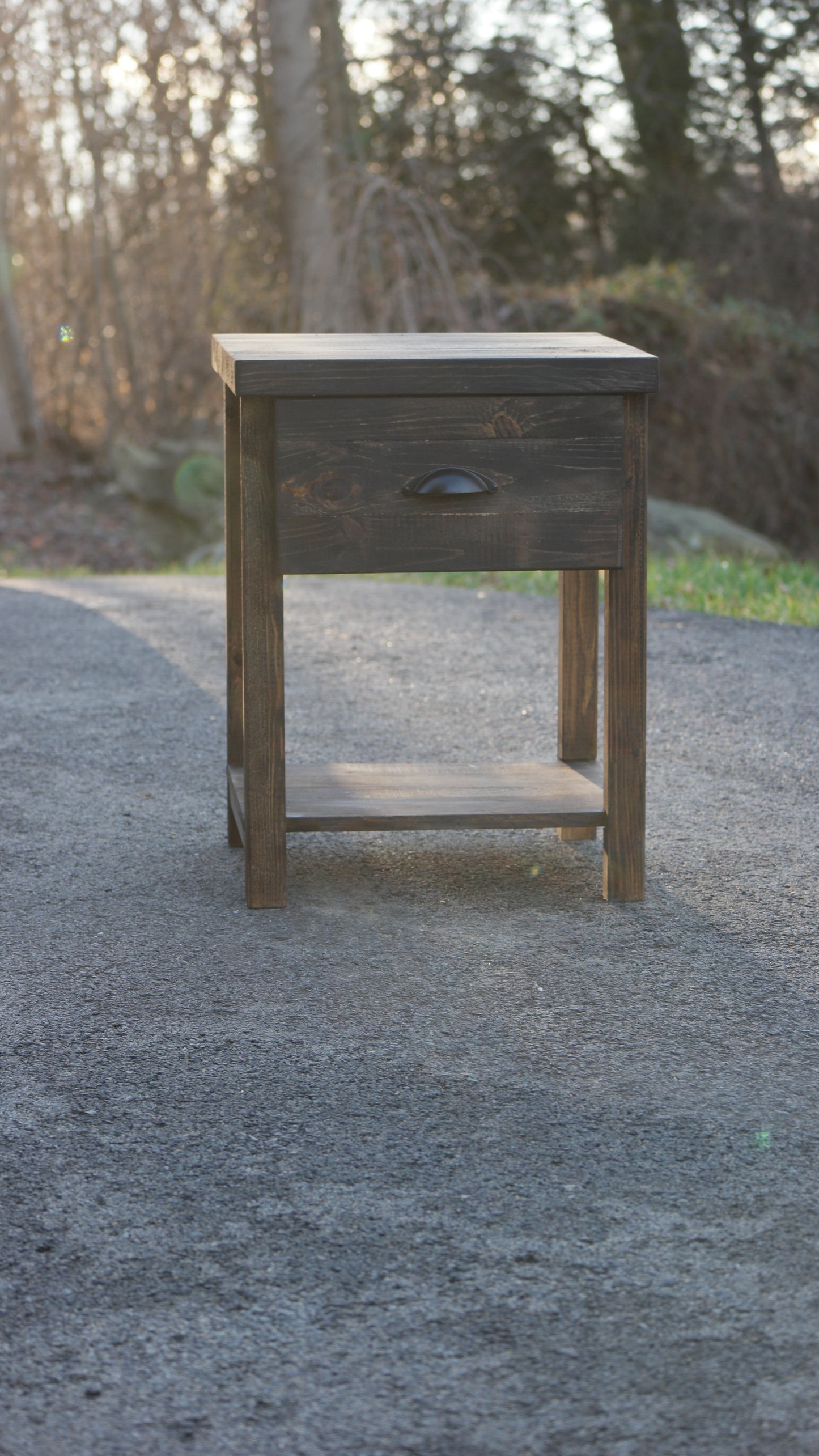 Nightstand With Concealed Compartment / Single / Set of 2